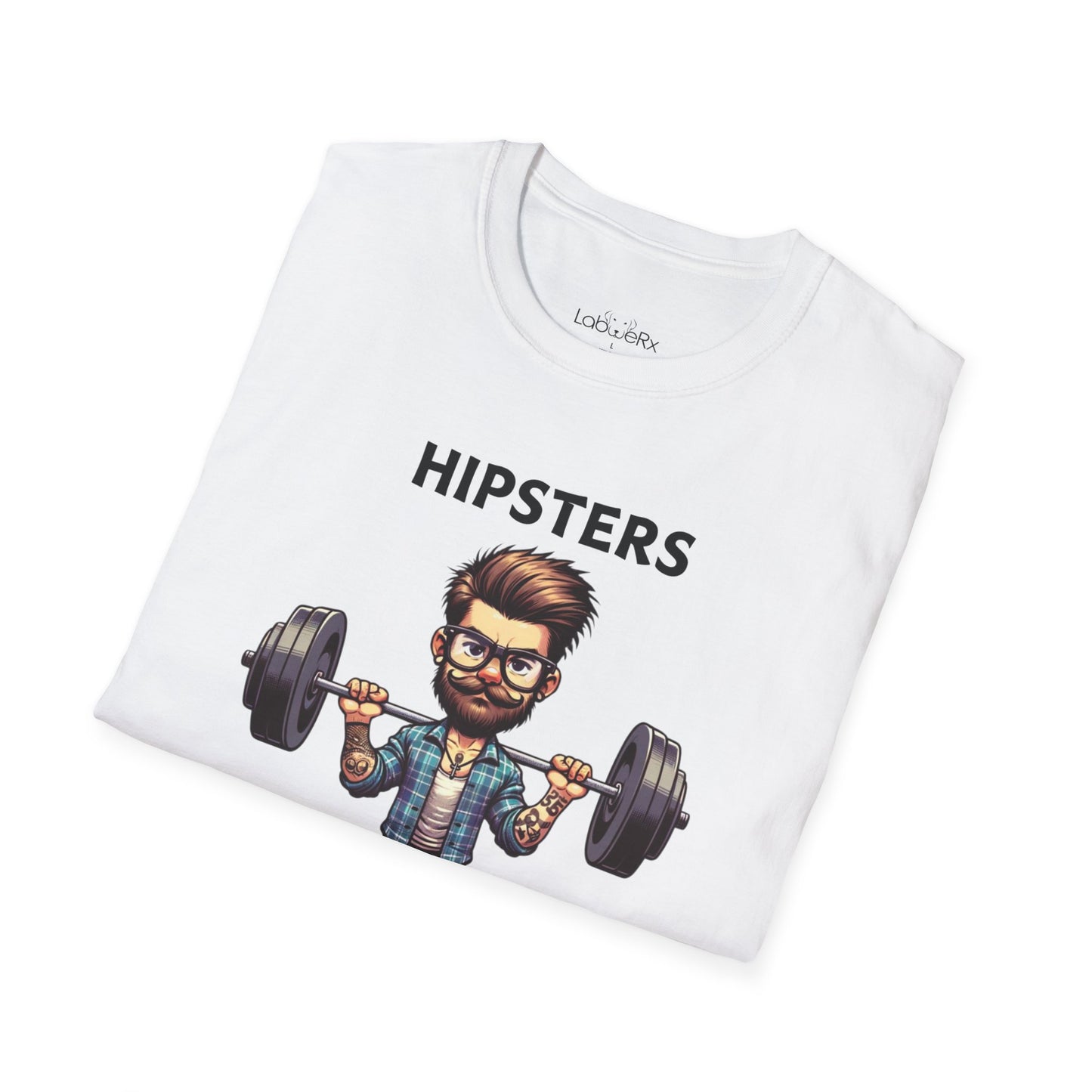 HIPSTERS IN LIFTERS (MALE VARIANT) Competition Team T-Shirt - Unisex