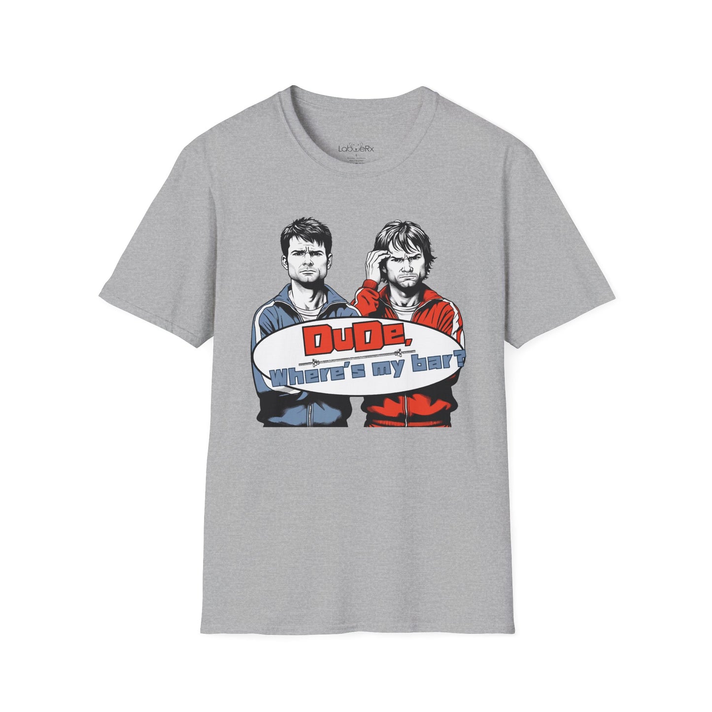 DUDE, WHERE'S MY BAR? Competition Team T-Shirt - Unisex