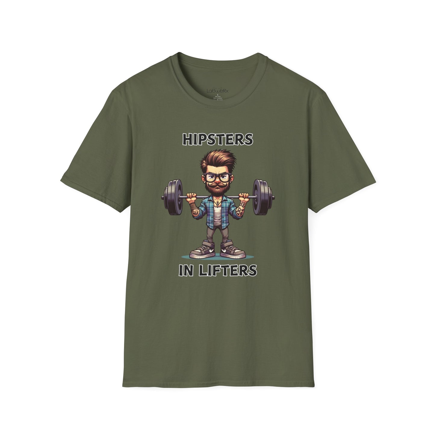 HIPSTERS IN LIFTERS (MALE VARIANT) Competition Team T-Shirt - Unisex