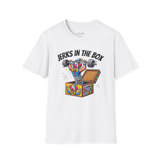 JERKS IN THE BOX Competition Team T-Shirt - Unisex