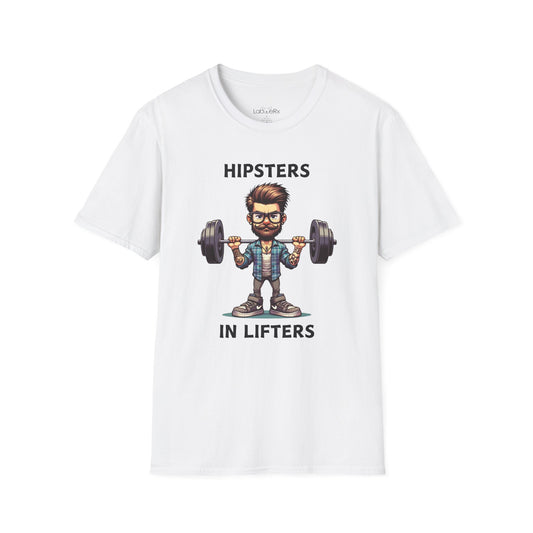 HIPSTERS IN LIFTERS (MALE VARIANT) Competition Team T-Shirt - Unisex