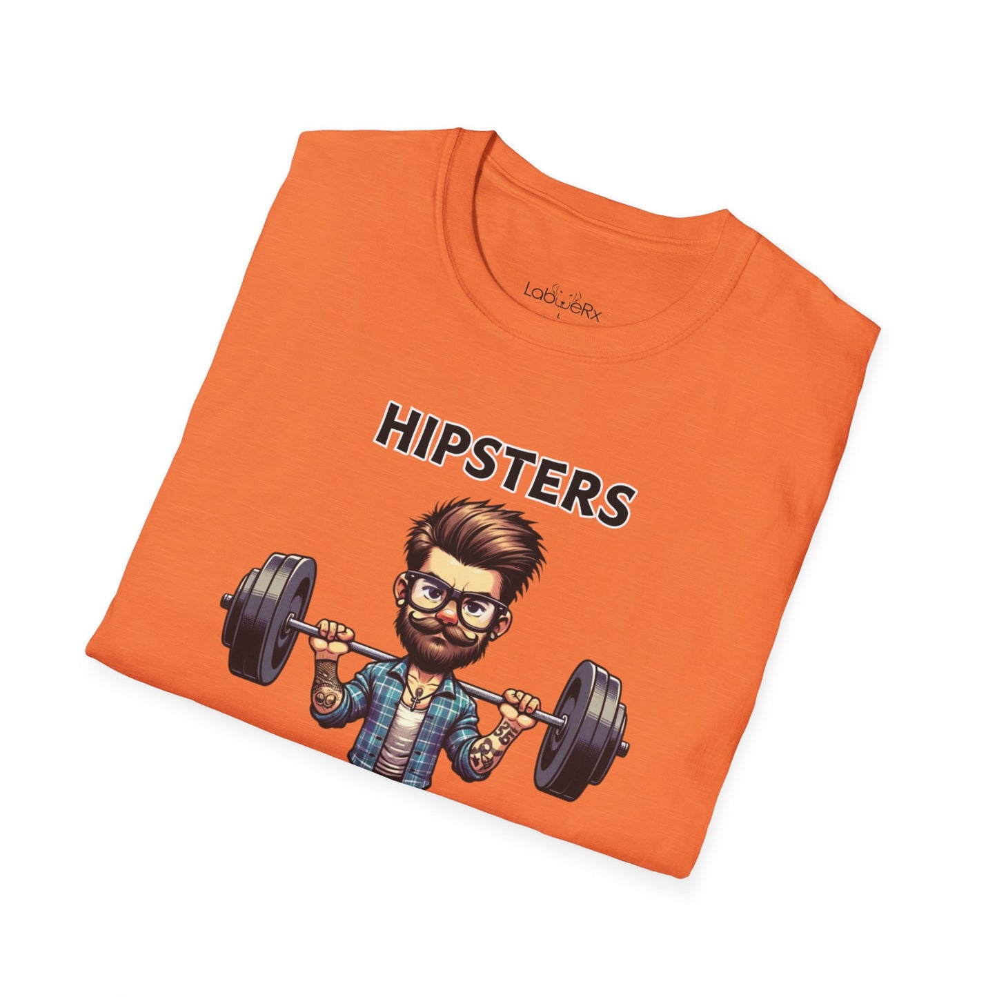 HIPSTERS IN LIFTERS (MALE VARIANT) Competition Team T-Shirt - Unisex