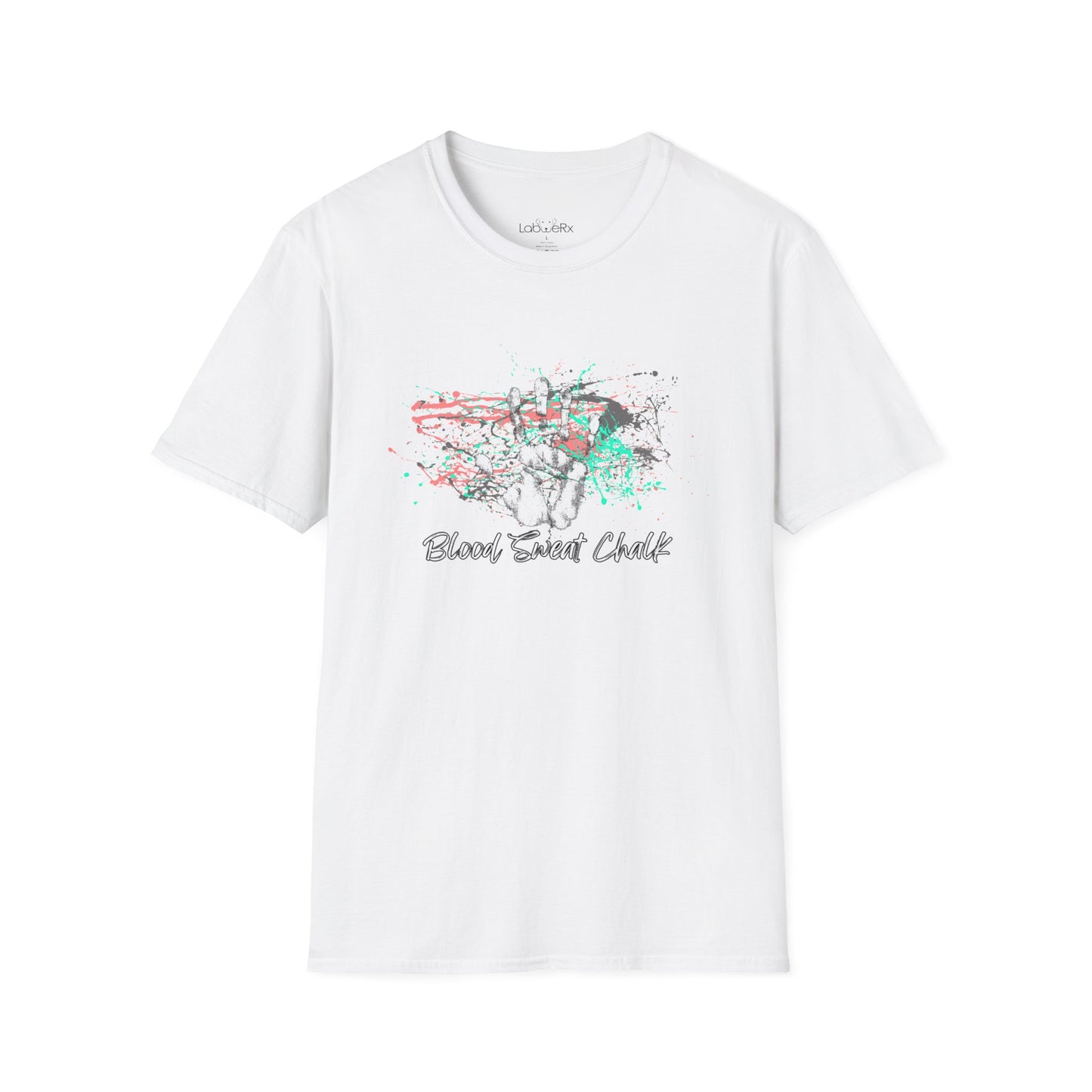 Blood Sweat Chalk Graphic T-Shirt - Unisex