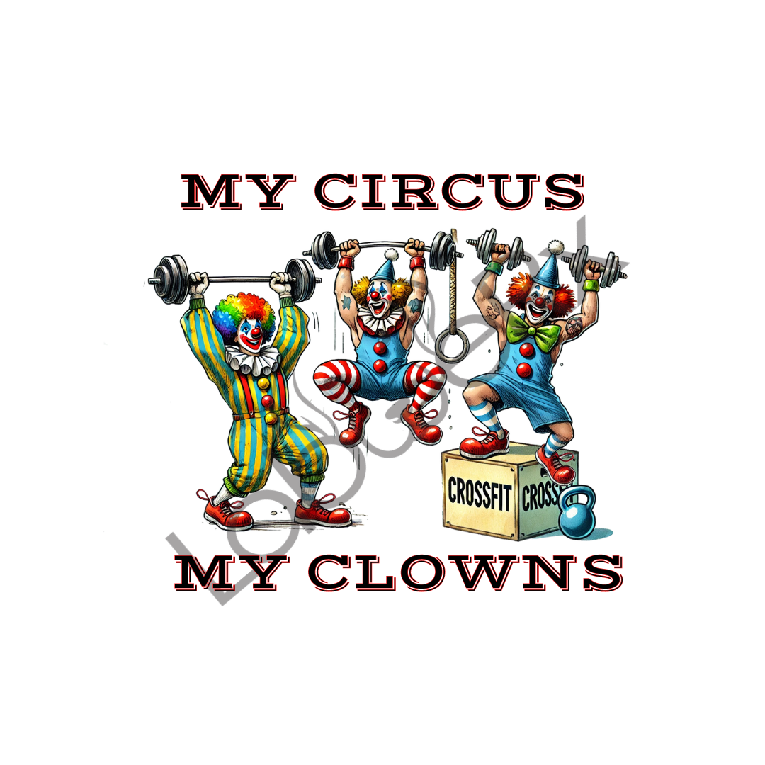 MY CIRCUS MY CLOWNS - Art Download Only