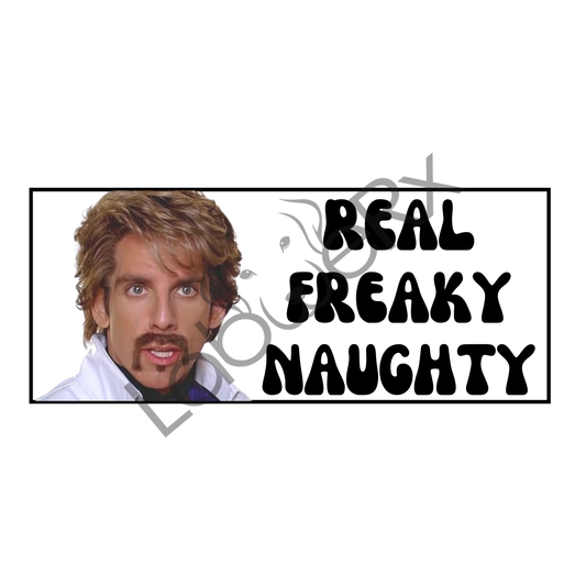 REAL FREAKY NAUGHTY - Art Download Only