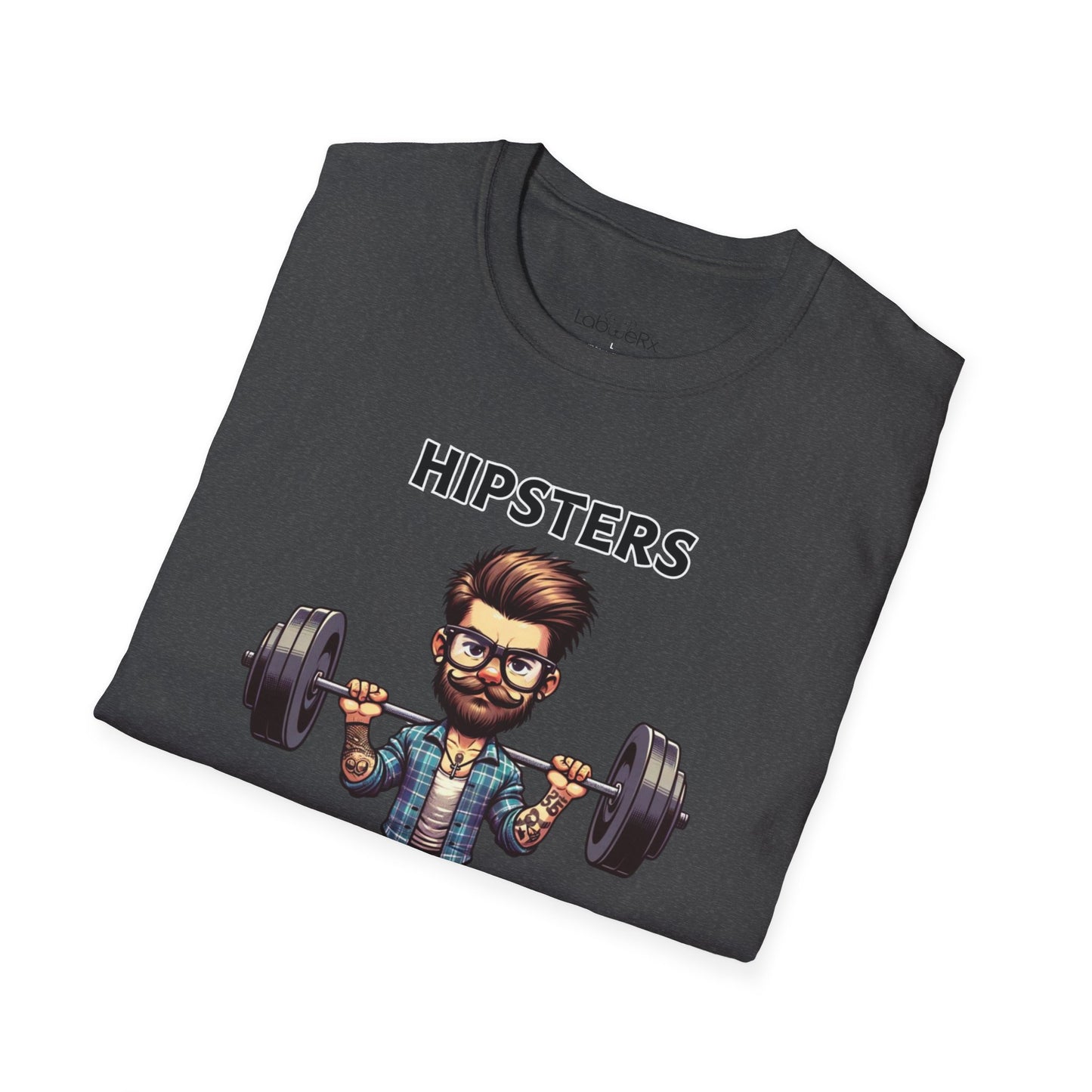 HIPSTERS IN LIFTERS (MALE VARIANT) Competition Team T-Shirt - Unisex