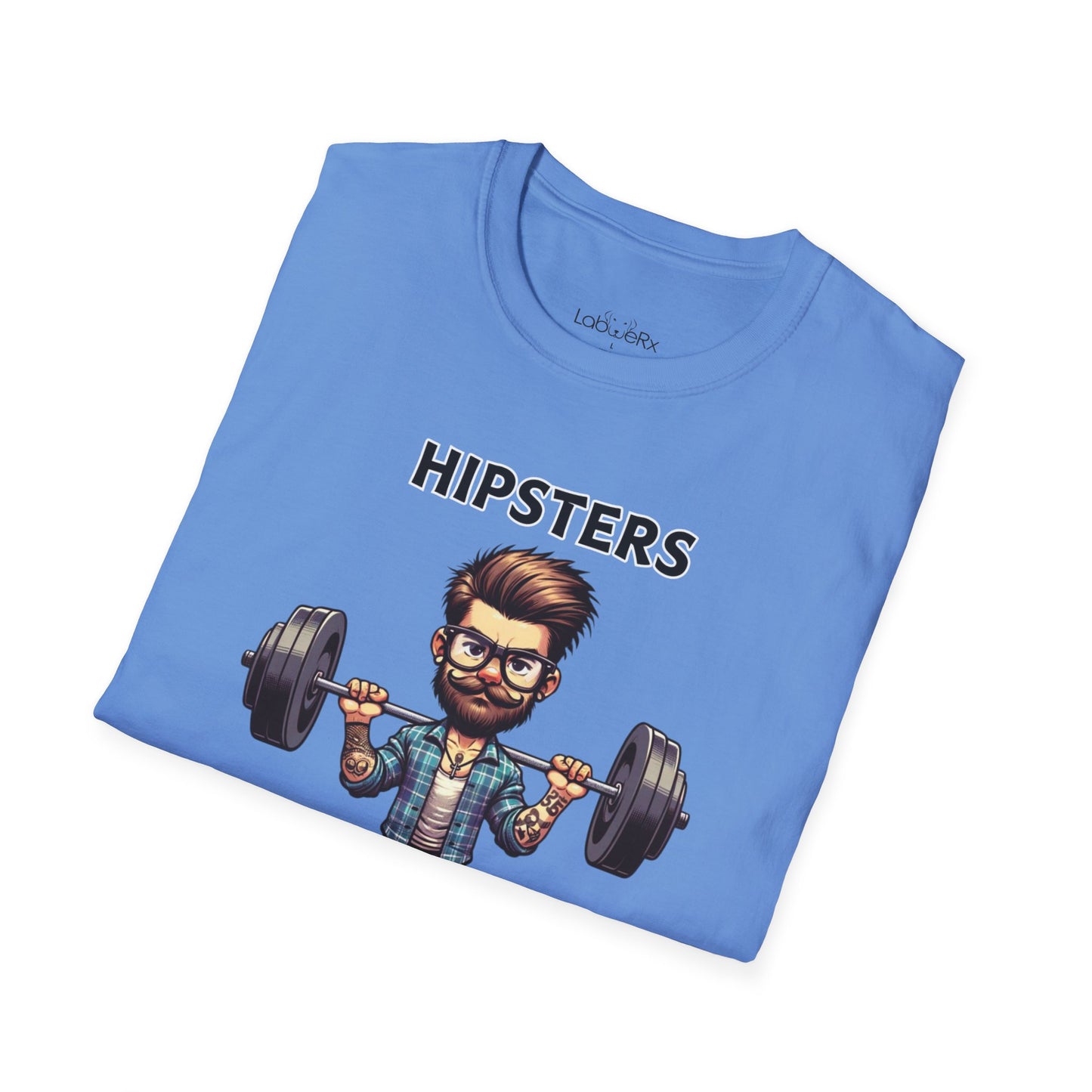 HIPSTERS IN LIFTERS (MALE VARIANT) Competition Team T-Shirt - Unisex