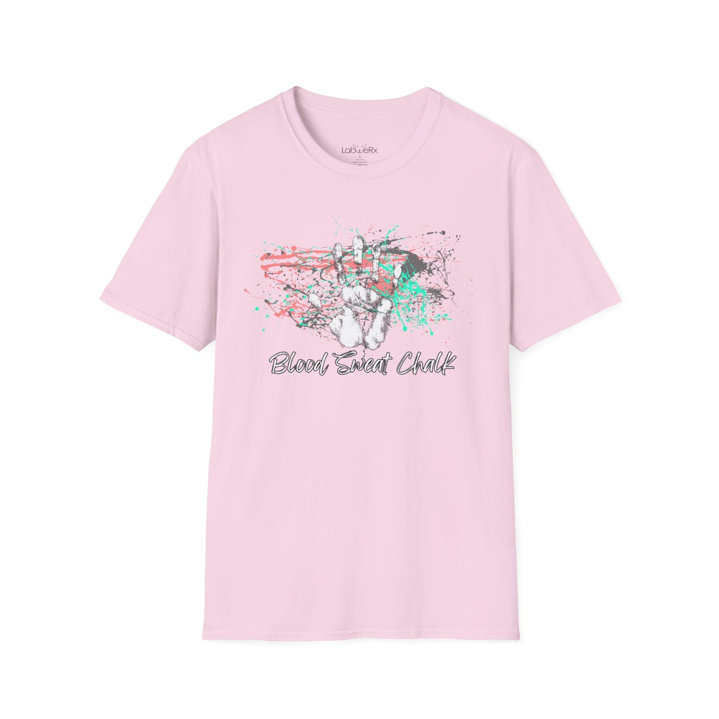 Blood Sweat Chalk Graphic T-Shirt - Unisex